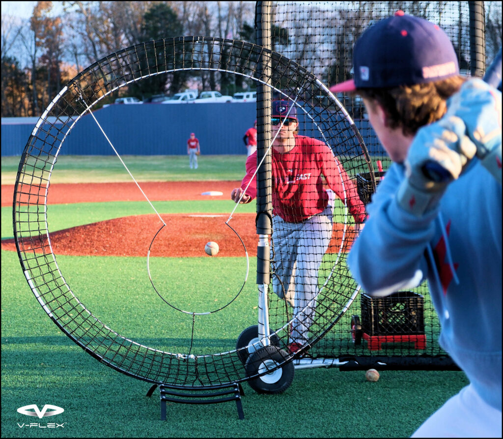 Strike Centered Approach to hitting using a Visual Constraint