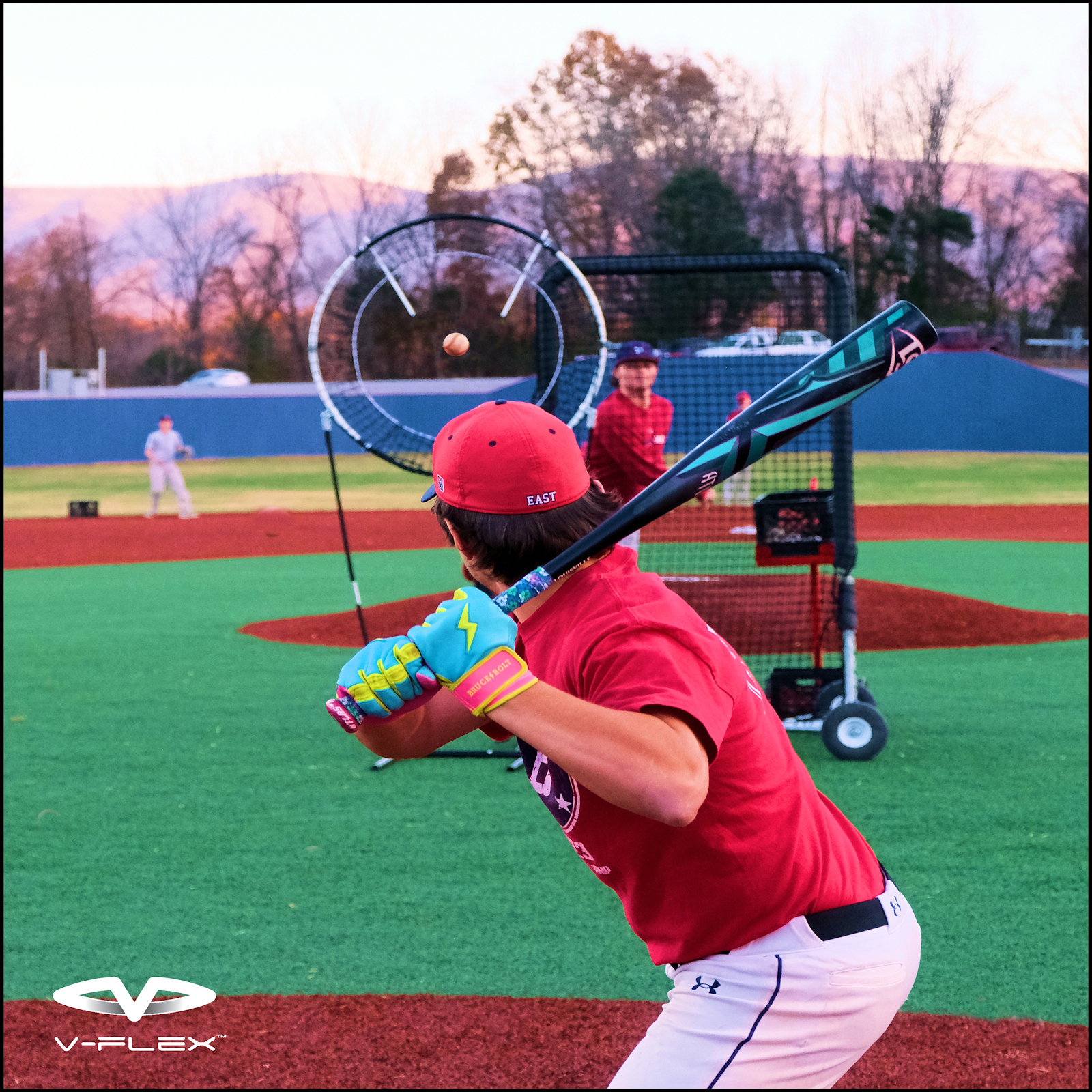 Machine à Lancer FALCON Toss FTS-120 – Lance-balles Baseball Avec Entraîneur EMS